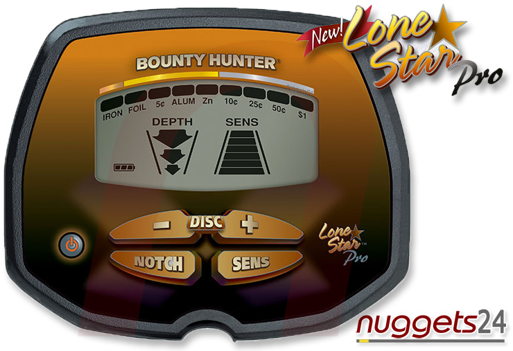 Bounty Hunter Metalldetektor Lone Star PRO Preis/Leistung optimal bei nuggets24.de